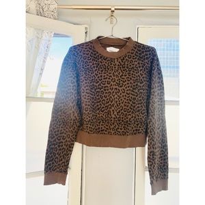 Pistola Leopard Print Sweater
